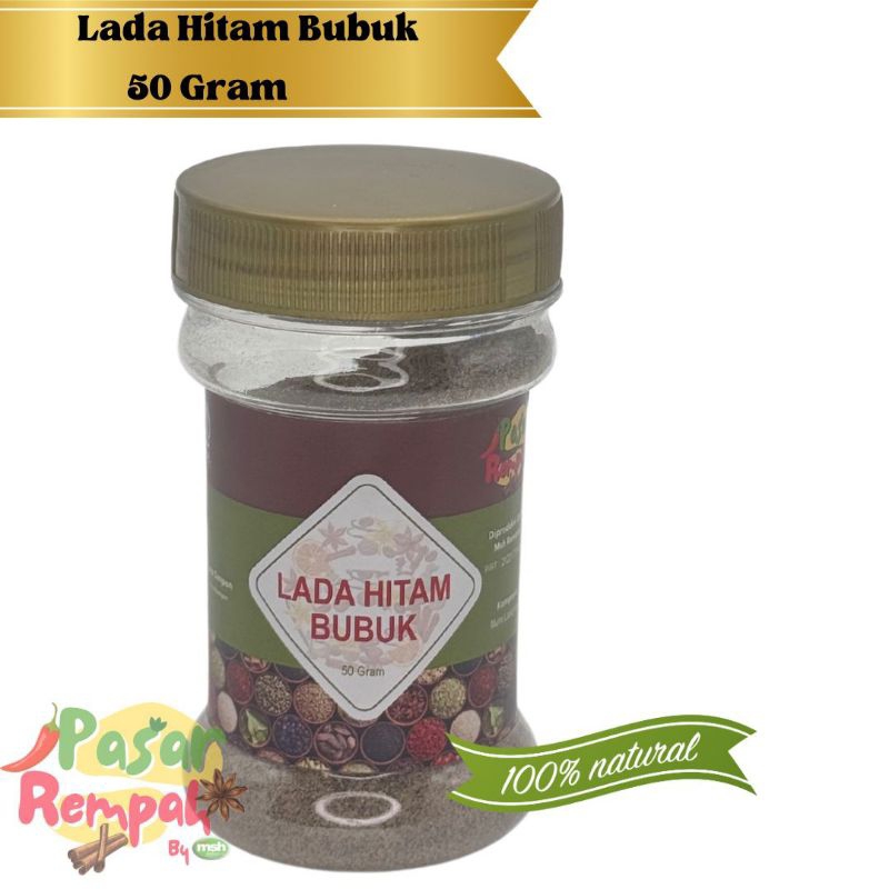 

Lada Hitam Bubuk Premium 50gr