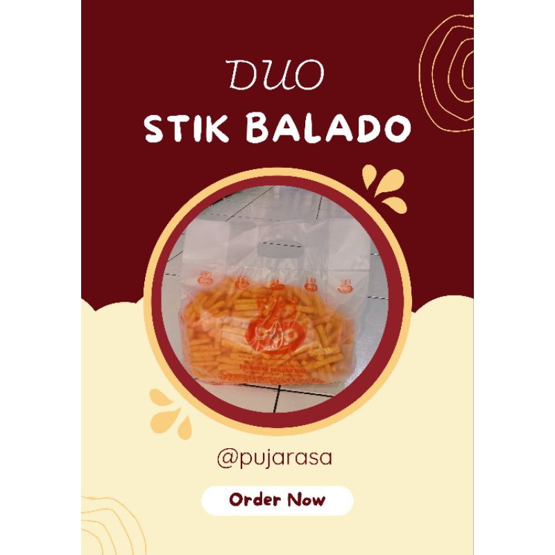 

DUO STIK BALADO DAN COKLAT 500g