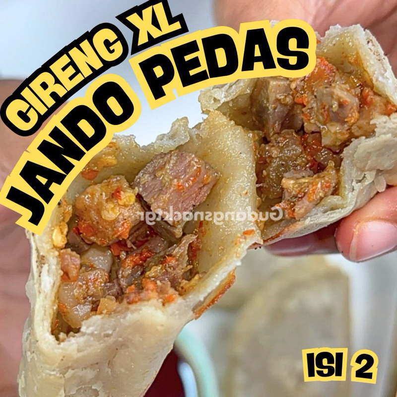 

CIRENG JANDO PEDAS SIZE XL -ISI 2 PCS