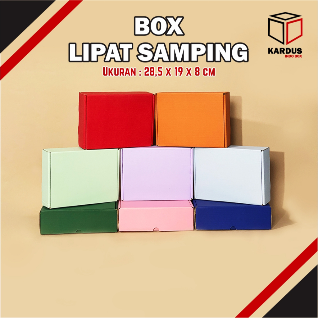 

BOX/KARDUS DC LS 28,5 x 19 x 8 cm/BOX PACKING/BOX HAMPERS/BOX PARCEL/PACKING/BOX BAJU/MUKENA/AKSESORIS/HIJAB/BOX KUE/KOTAK PACKING/KOTAK PENYIMPANAN/BOX SERBAGUNA