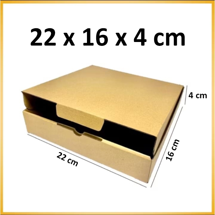 

Kardus 22x16x4 cm/Box Die Cut/Box Snack & Aksesoris