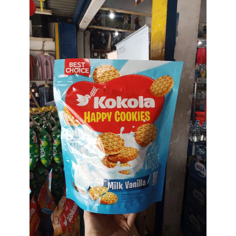 

Kokola cookies pack fastive dan happy cookies