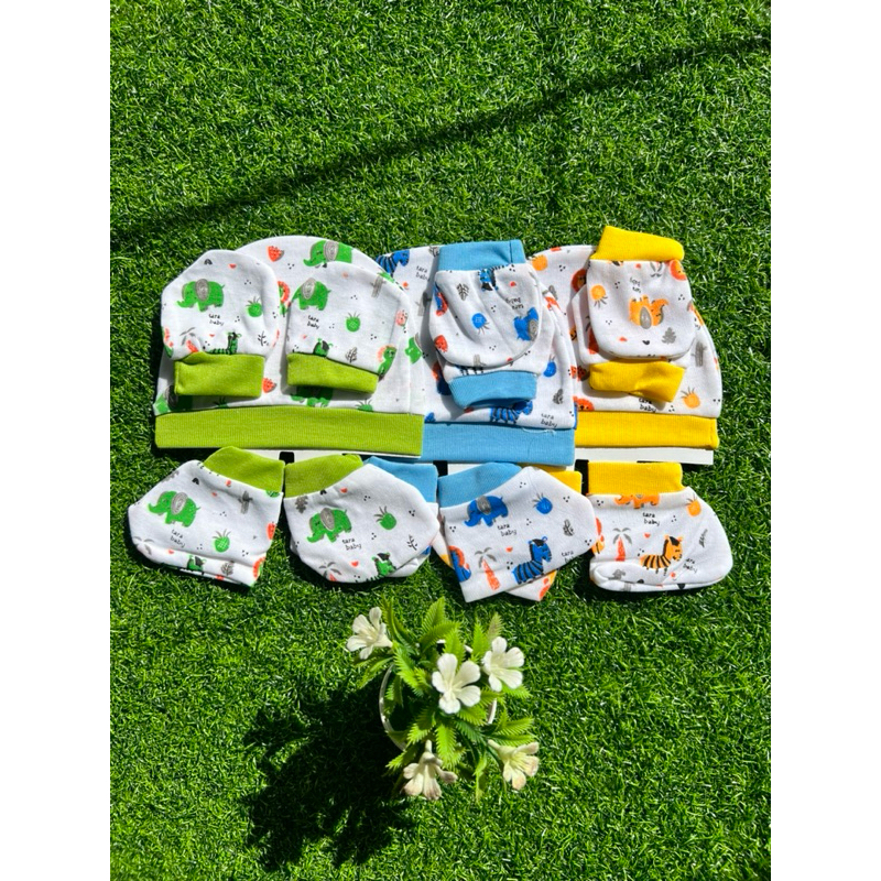 Topi bayi set kaos tangan dan kaos kaki / topi bayi / kaos tangan bayi / kaos kaki bayi / unisex