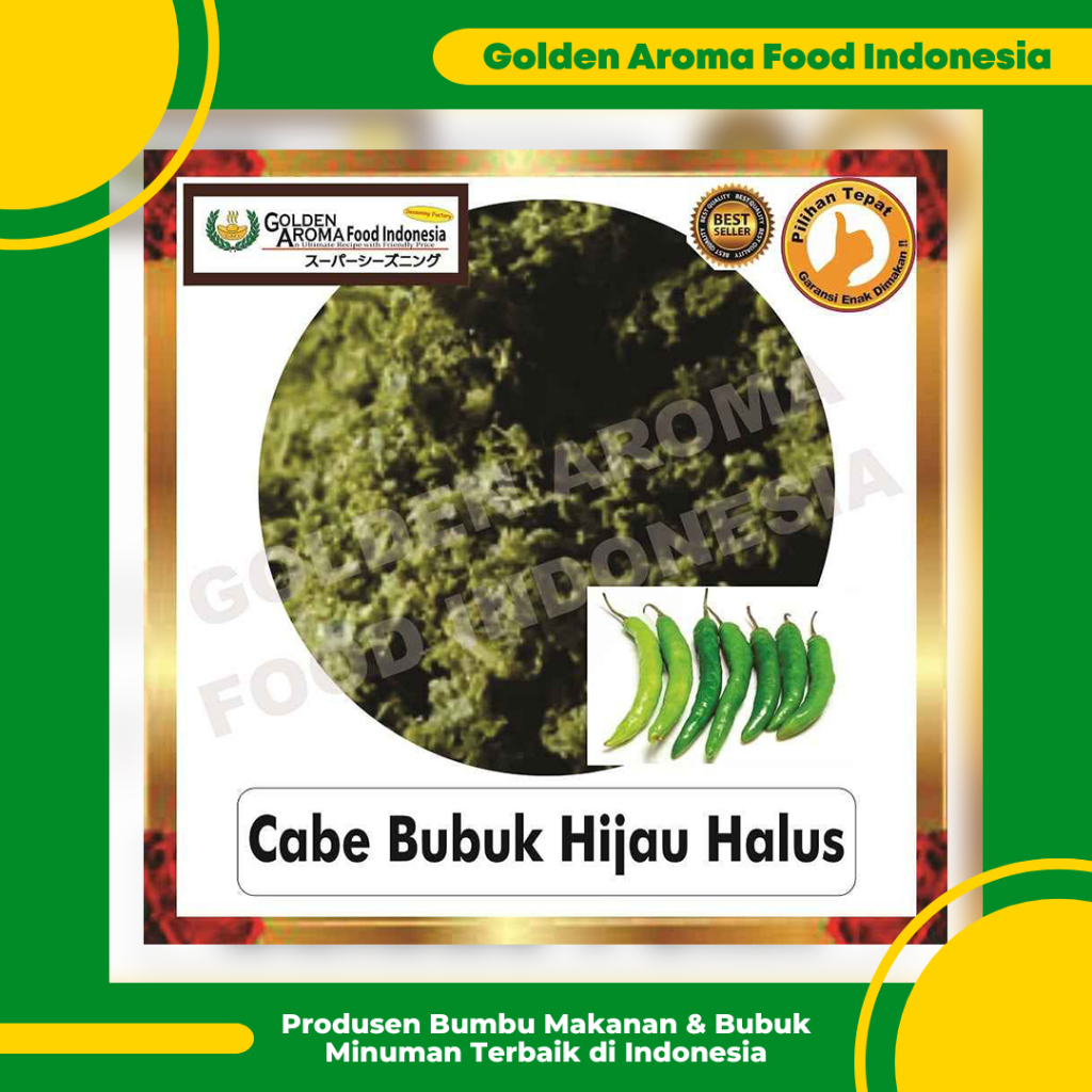 

Bubuk Cabe Hijau, Jual Bubuk Cabe Hijau Murah Enak Terbaik, Bubuk Cabe Ijo GAFI