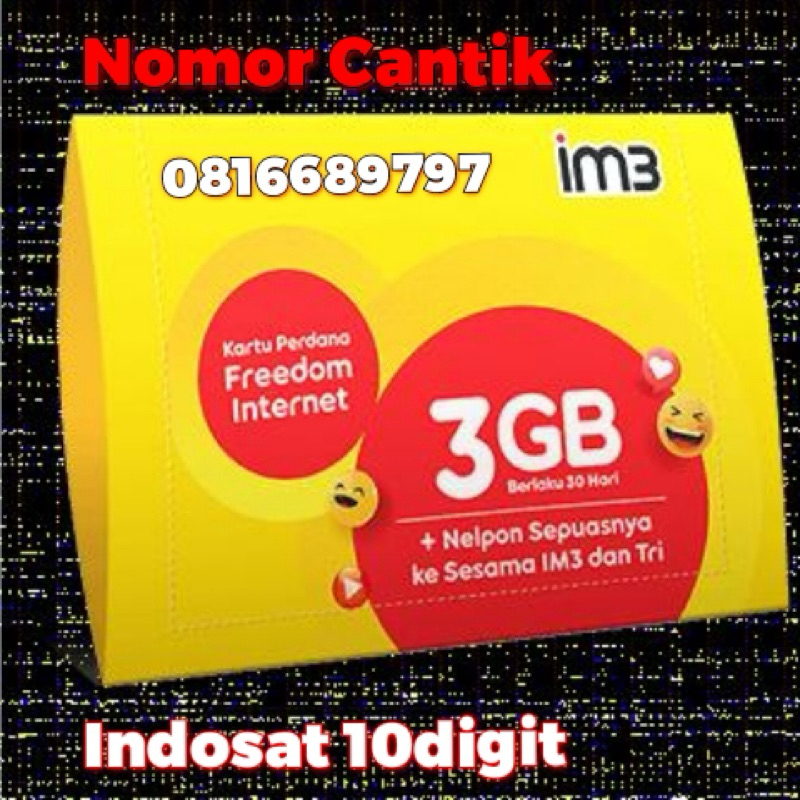 Nomor Cantik Indosat 10digit