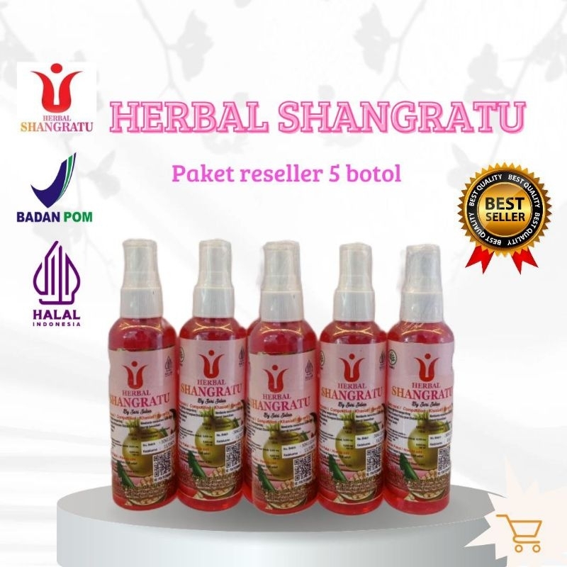 

Herbal shangratu by sari salon airkesat paket hemat 5 botol