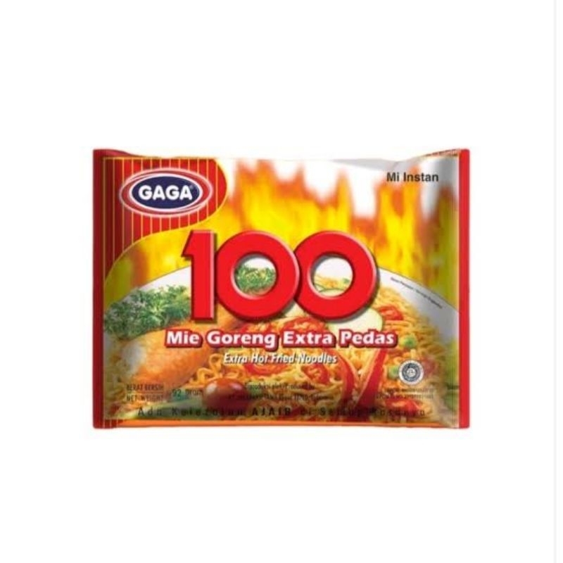 

Mie Gaga 100 Goreng Extra Pedas 88 gr