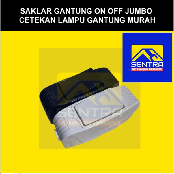 SAKLAR GANTUNG ON OFF JUMBO CETEKAN LAMPU GANTUNG MURAH