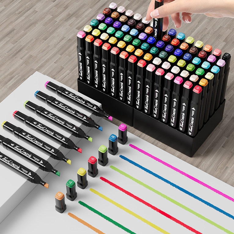

24PCS SPIDOL TOUCH ART MAKER / GRAPHIC ART MAKER PEN COLOR / SPIDOL WARNA 24 SET