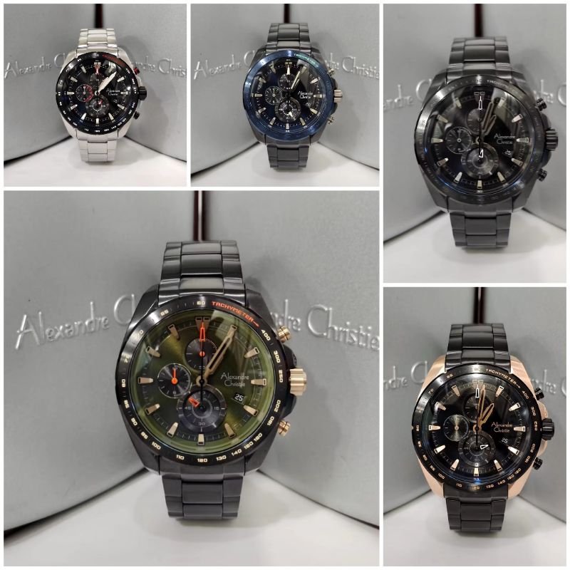 AC6652 Jam Tangan Pria Alexandre Christie AC 6652 Original