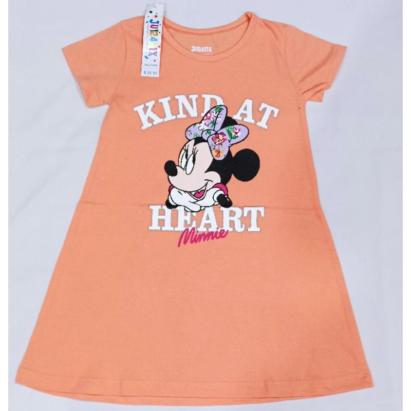 Dress anak perempuan jurasix usia 2-6th