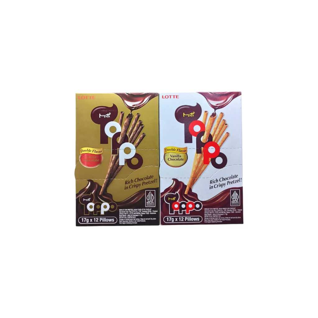 

Lotte Toppo 17gr - Pak Isi 12 Sachet