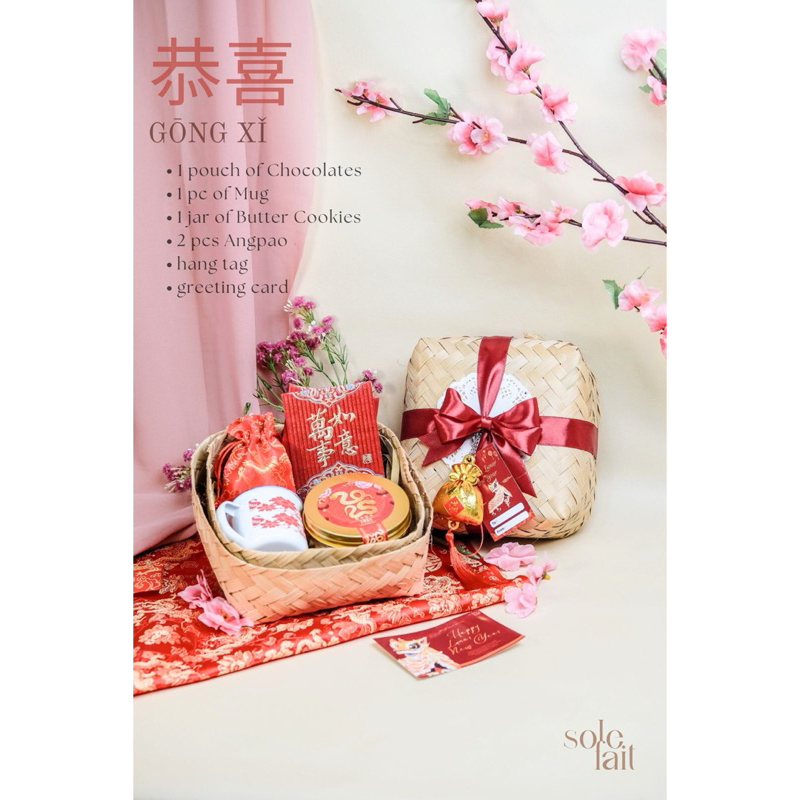 

HAMPERS IMLEK 2025 | GONG XI PACKAGE | Hampers Chinese New Year Murah