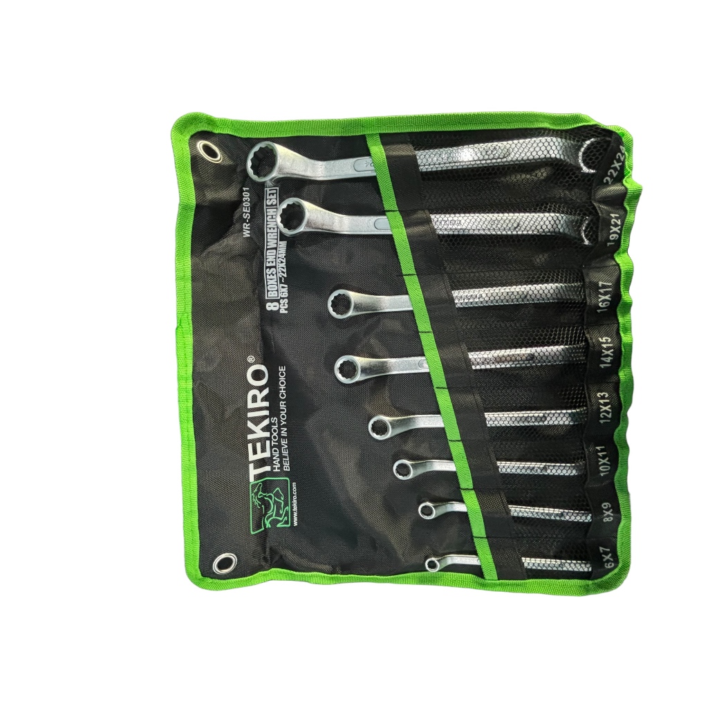 Kunci Ring set 8 pcs Tekiro (6 -24mm) - Tekiro kunci ring set 8 pcs