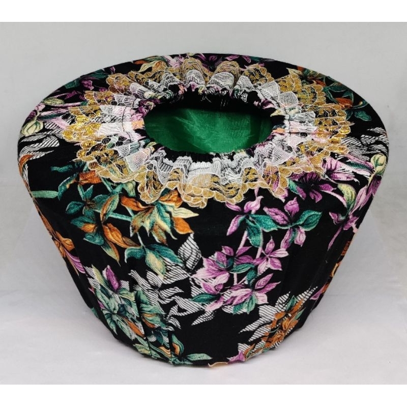 

KANTONG KOLEKTE BESAR KAIN RENDA BUNGA (14CM)