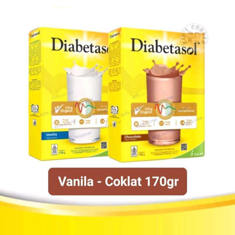 

DIABETASOL SUSU VANILLA/CHOCOLATE 170g