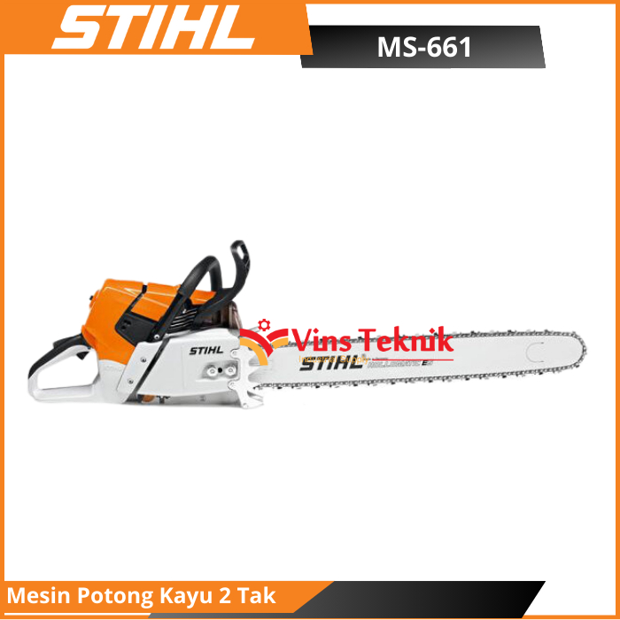 Mesin Potong Kayu 2 tak STIHL MS 661 Gergaji Chain saw MS661