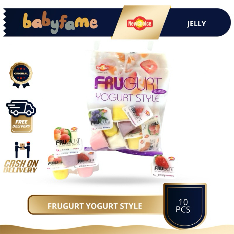 

NEWCHOICE FRUGURT YOGURT STYLE | 10 PCS | JELLY