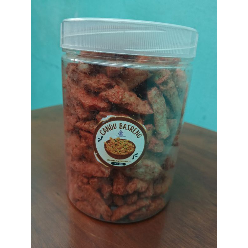 

Basreng Pedas Manis Toples 350 Gram