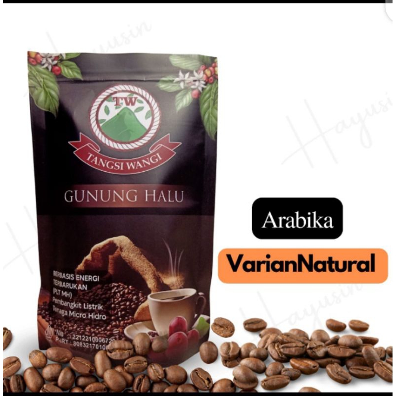 

Kopi Tangsi Wangi Arabika natural proses 200gram (Kopi asli gununghalu)