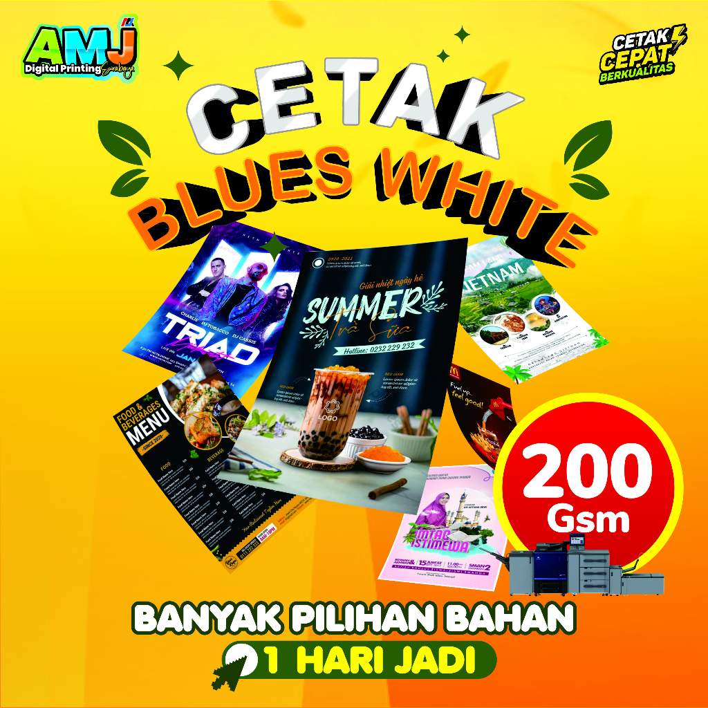 

Kertas Blues White 200gr