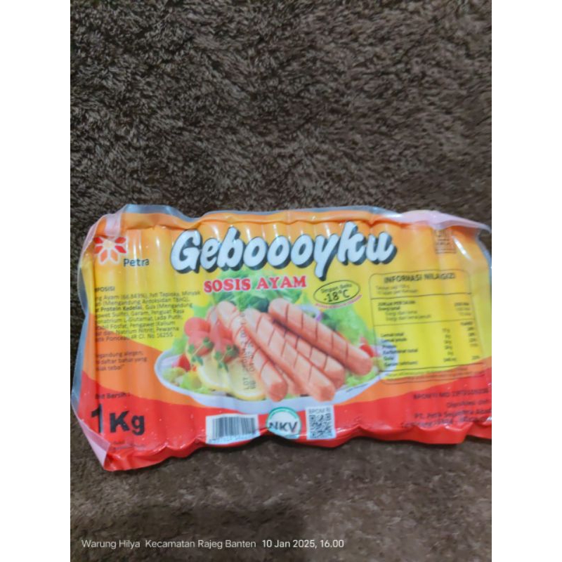 

Sosis Geboooyku 1kg