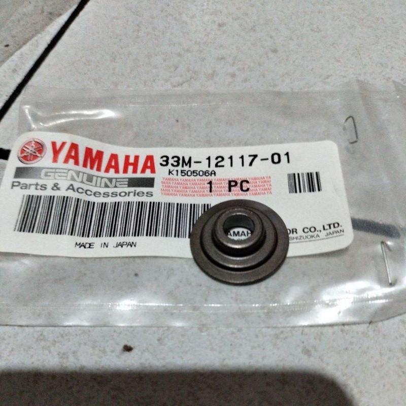 topi klep mio 5tl / new 33m-12117-01 bos dudukan klep mio / grand / supra original yamaha