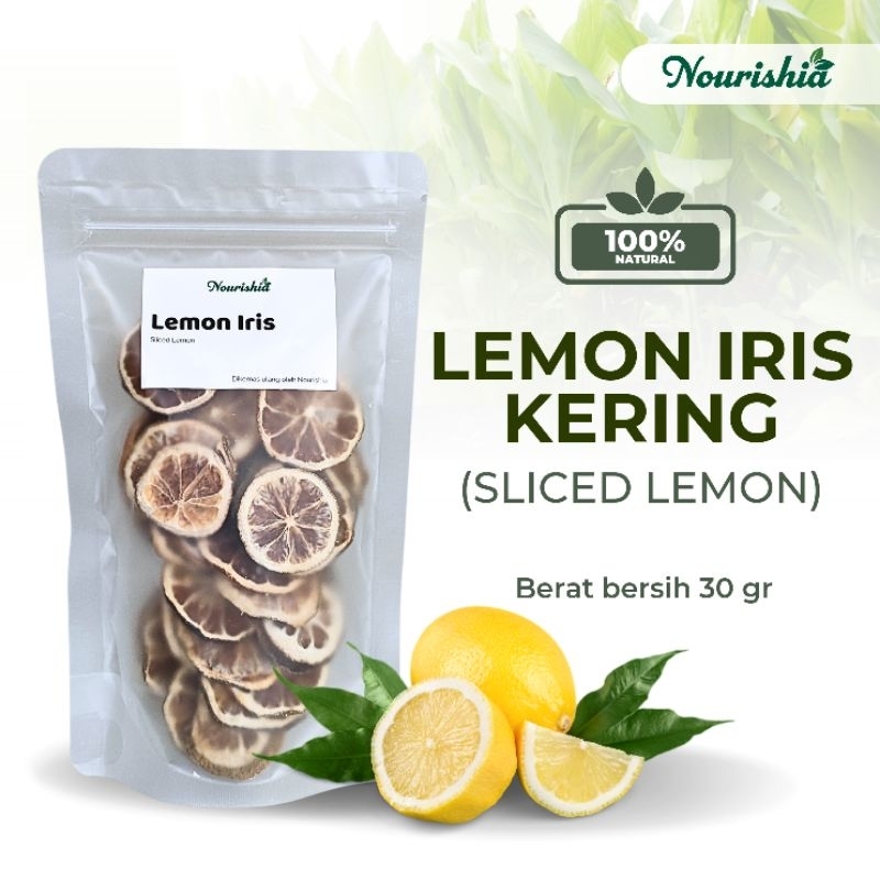 

Lemon iris kering oven 30gr