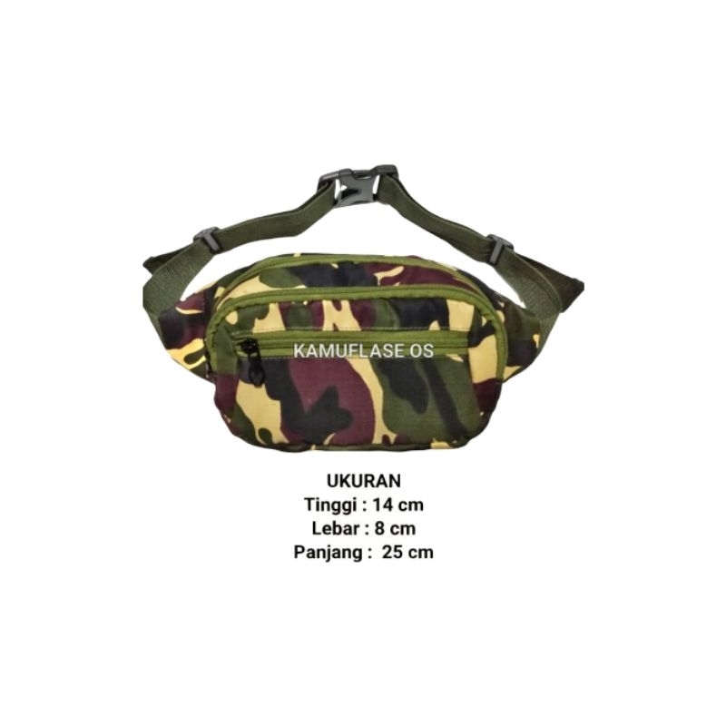 Tas banser tas selempang waistbag banser waterproof