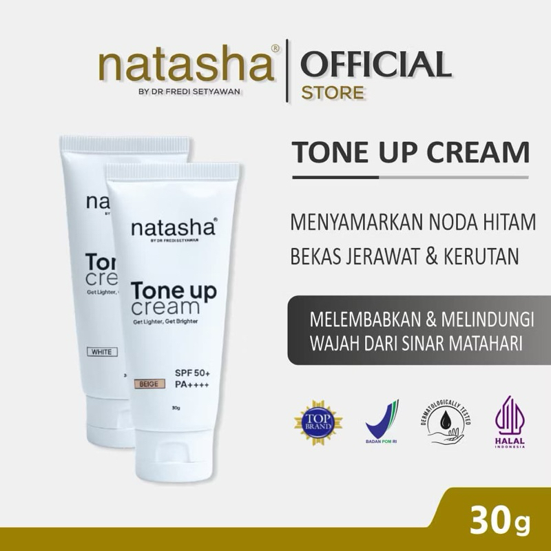 Natasha Tone Up Cream with SPF 50+ PA+++