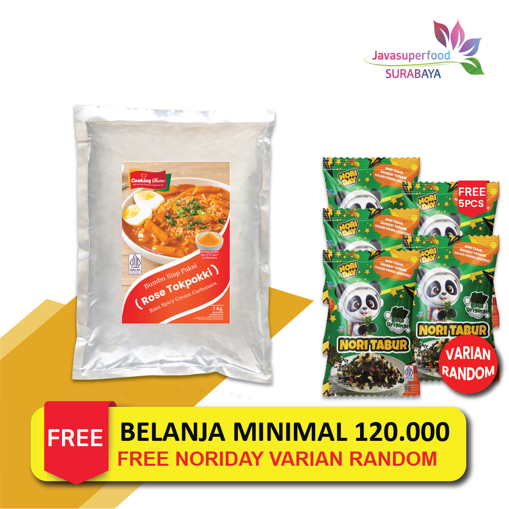 

SBY. Bubuk Saus Tokpokki \ Rose Tteokbokki \ Spicy Cream Carbonara Tteokbokki 1KG