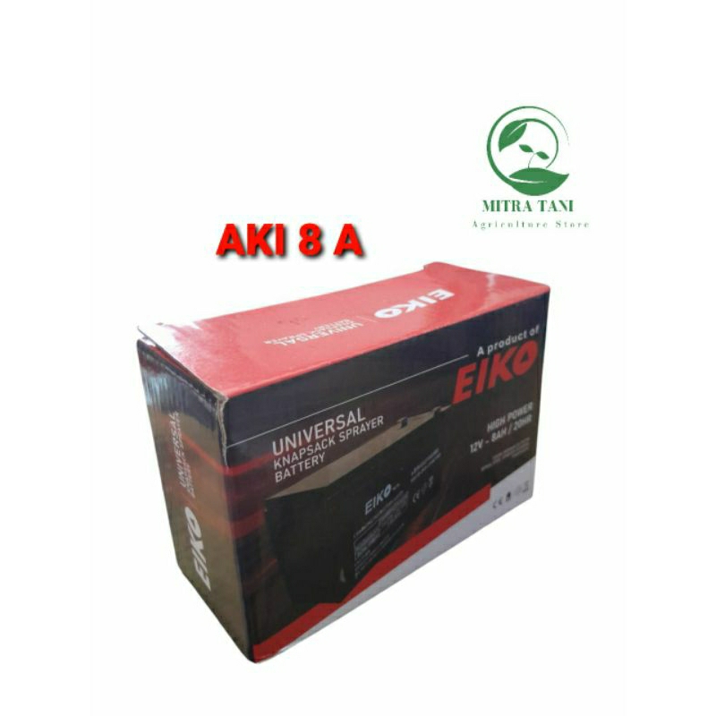 Aki Tangki Elektrik 8 A|Eiko