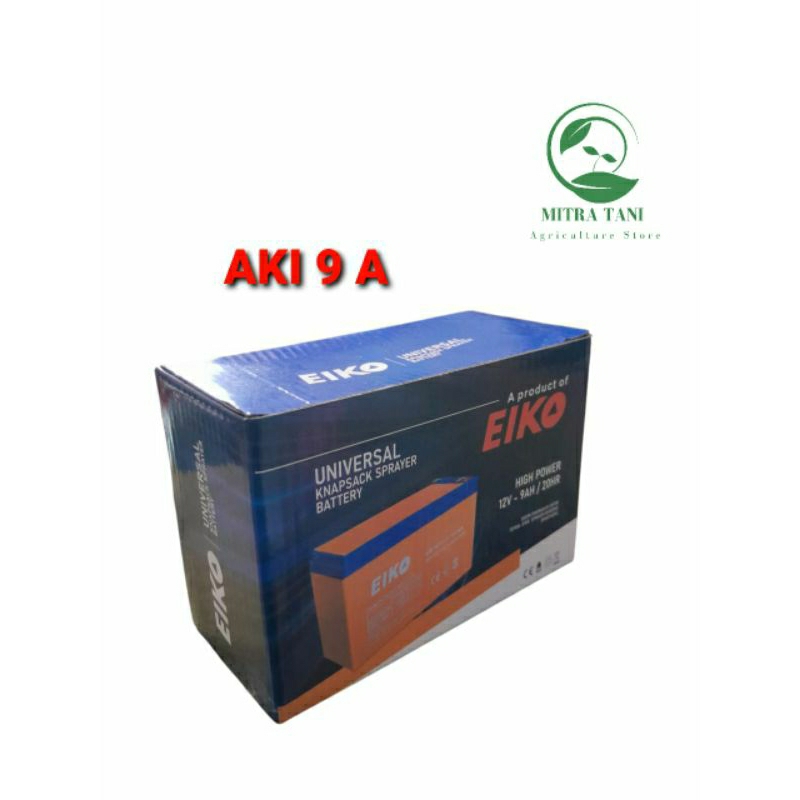 Aki Tangki Elektrik 9 A| Eiko