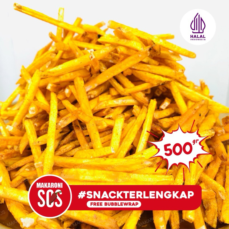 

Stik Talas 500Gr | 1/2Kg Keripik Talas Stick Rasa Gurih Manis Original