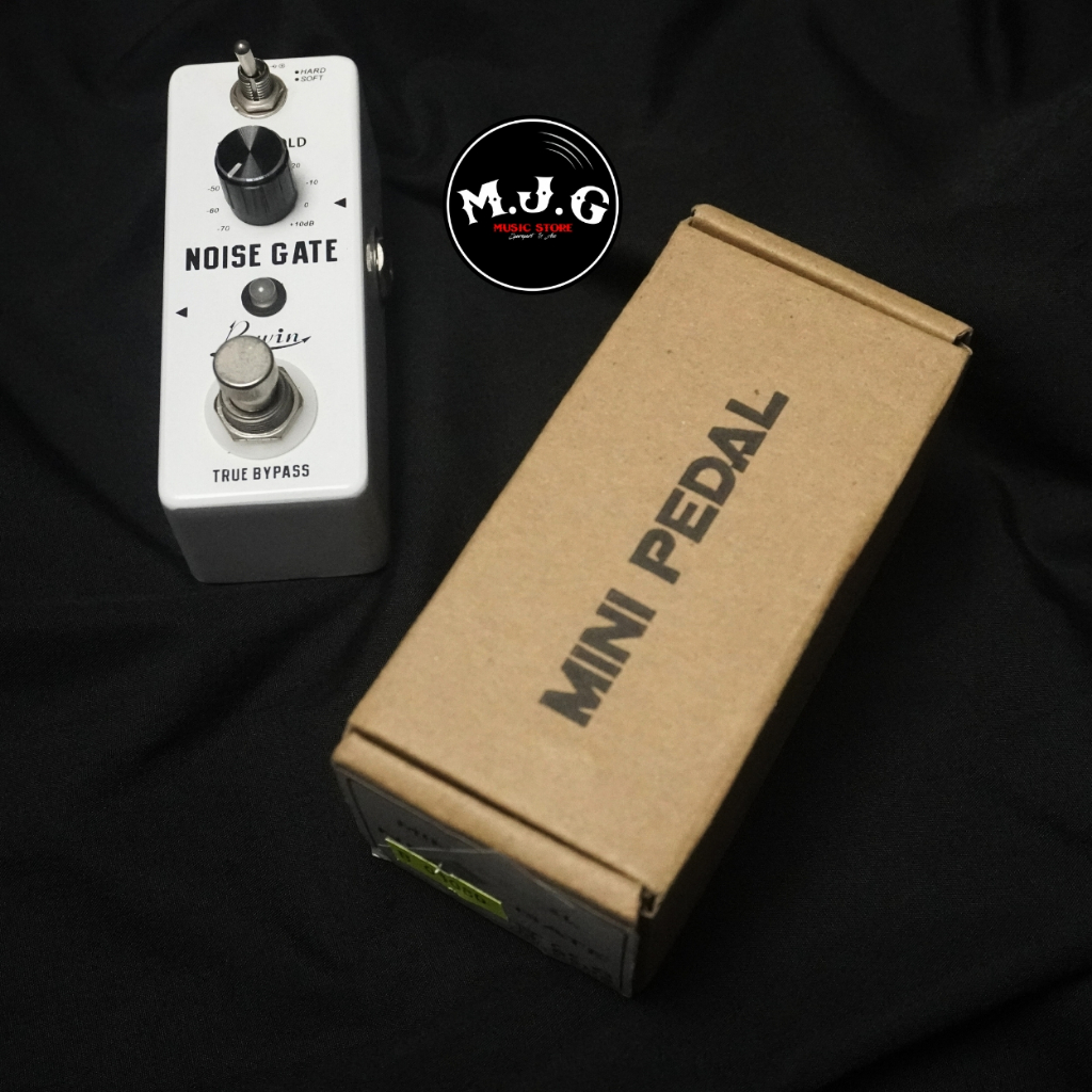 efek pedal gitar elektrik akustik rowin noise gate reducer supressor
