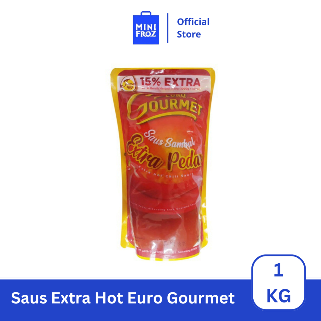

Saus Extra Hot Euro Gourmet 1 kg