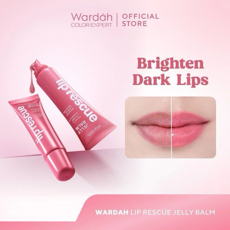 Wardah Lip Rescue Jelly Balm / wardah lip balm / wardah lip rescue lip balm