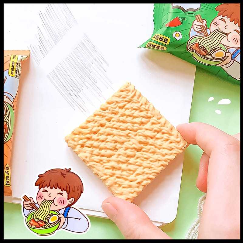 

Noodle eraser/penghapus bentuk mie 8988