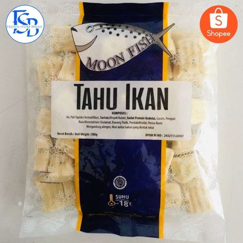 

MOON FISH TAHU IKAN 500GR