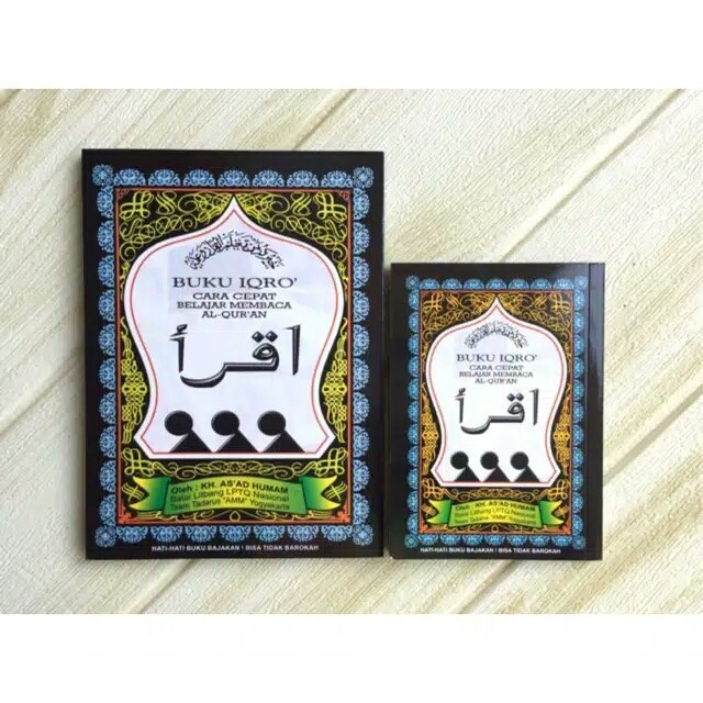 Buku Iqro Besar | Iqro Kecil | Jilid 1 - 6