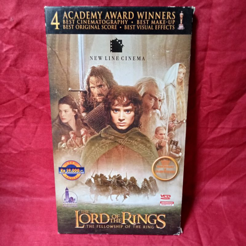 Vcd The Lord Of The Rings : The Fellowship Of The Ring (3 Disc)