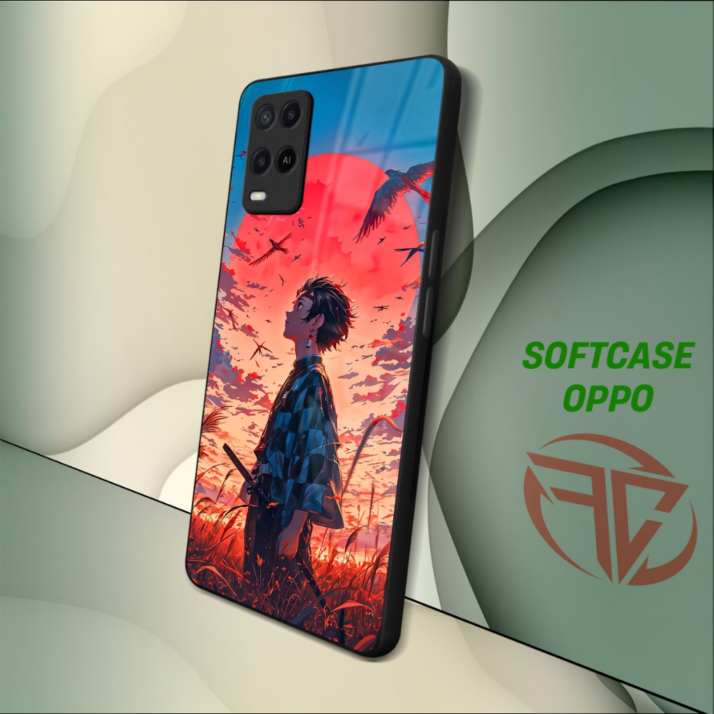 [SC15] Softcase Kilau OPPO | OPPO A16 | A54 | A74 A95 | A52 A92 | Case Kilau Glossy Keren | Kesing M