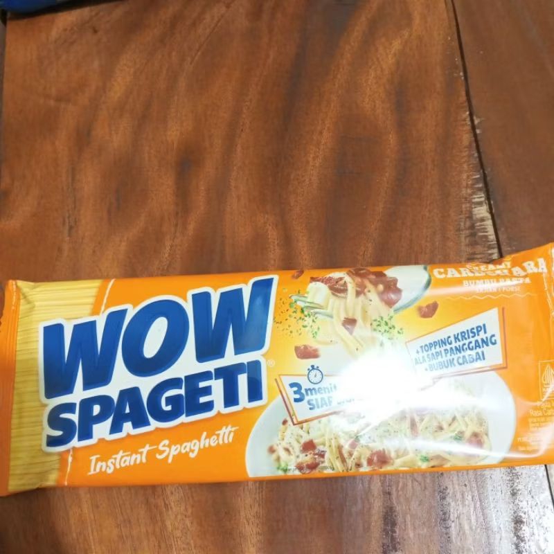 

Wow Spagetti Instant Karbonara