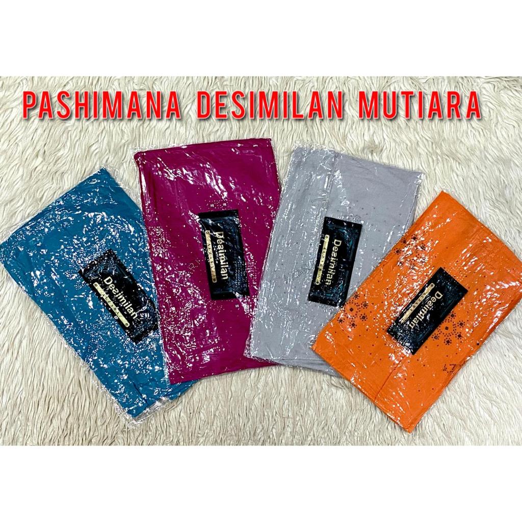 MURAH PASHMINA PAYET PRESS CANTIK PASHMINA MUTIARA DUBAI DESIMILAN AZARA  Crystal Arabian katun Arab