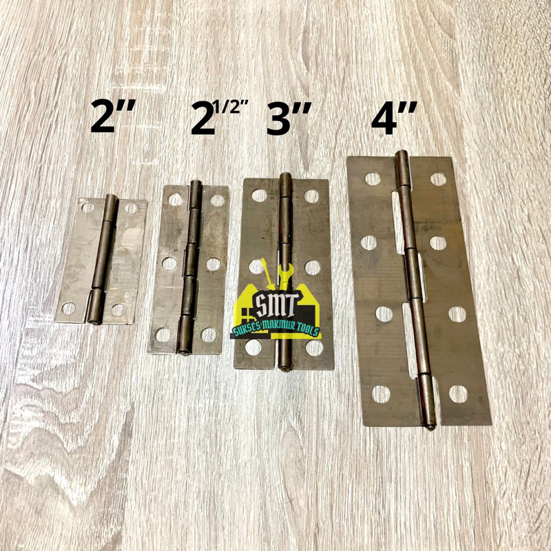 (SEPASANG) Engsel Kupu Kupu / Engsel Tipis / Engsel Stainless