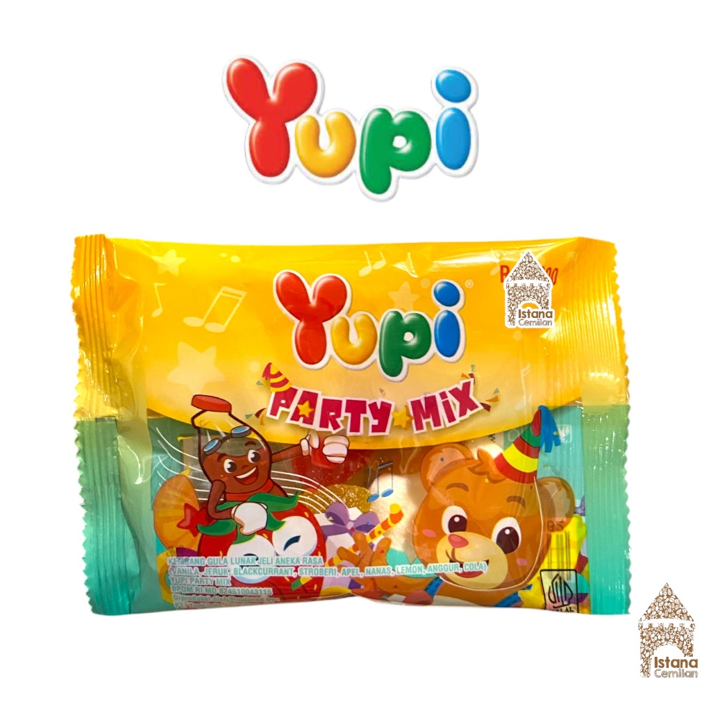 

Yupi Party Mix Permen Jeli 30 Gram SATUAN