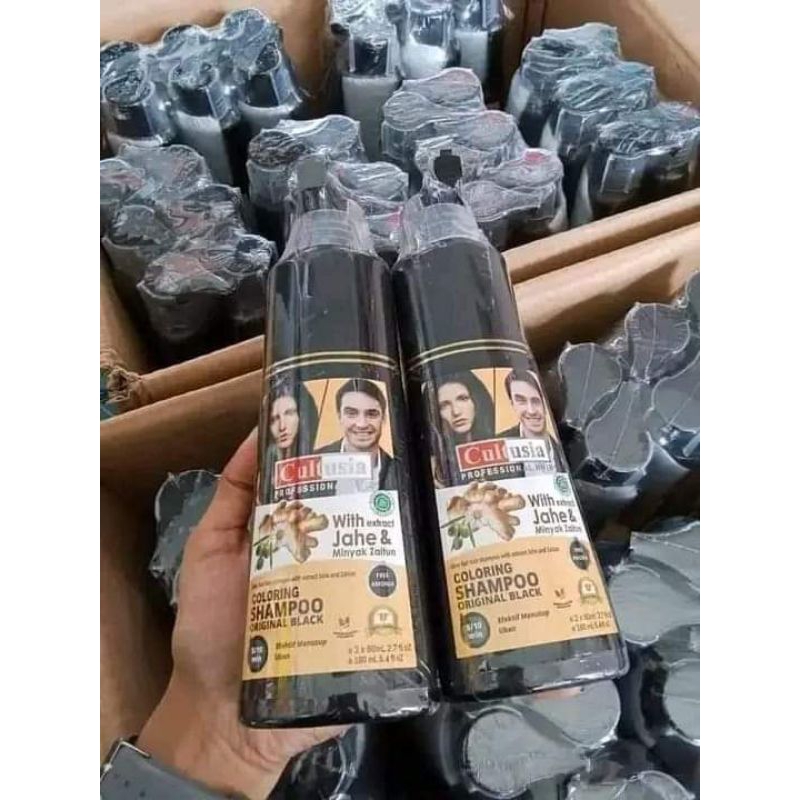 Shampo Uban Cultusia Hitam