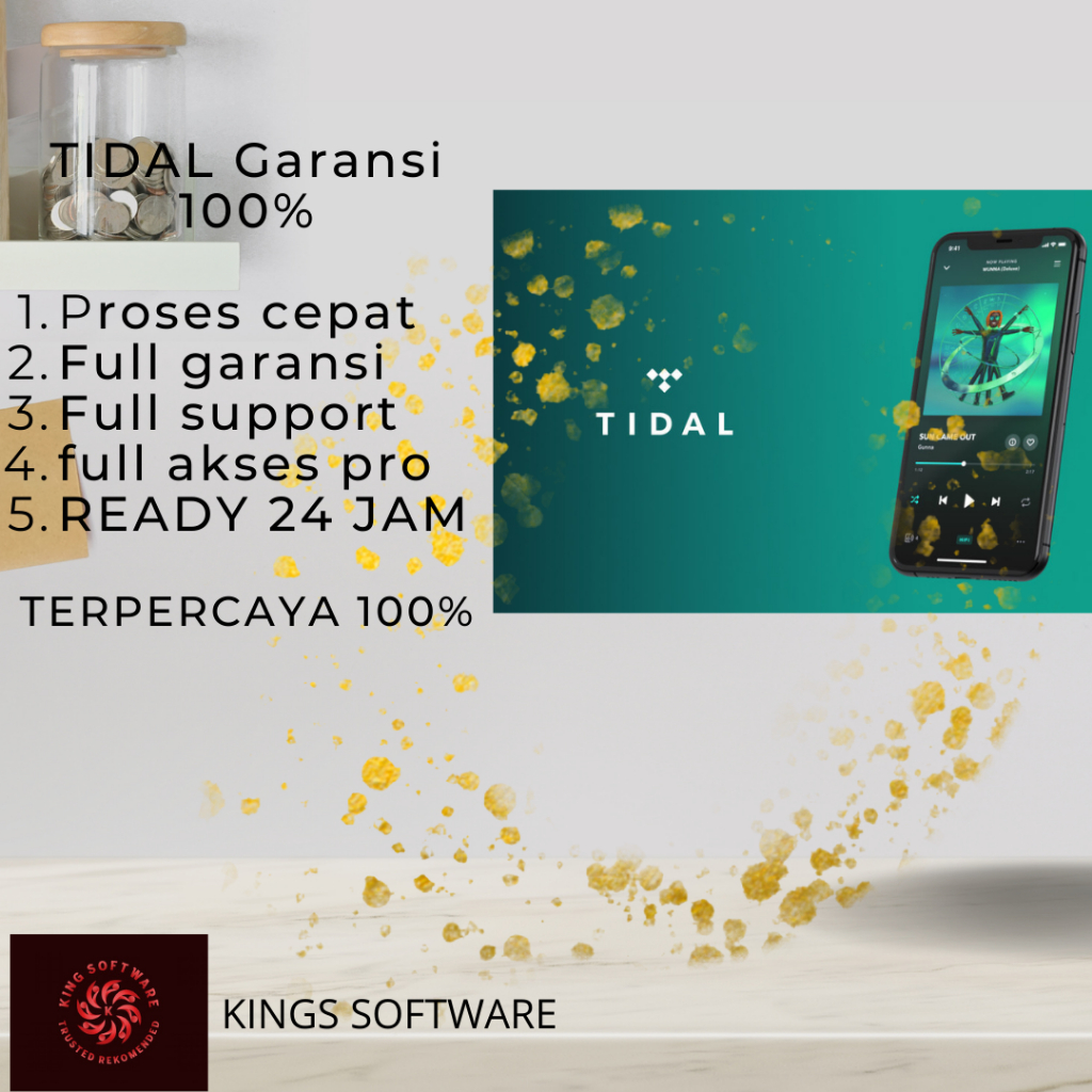 TIDAL HIFI PLUS  FULL GARANSI ANTI BACKFREE PROSES CEPAT