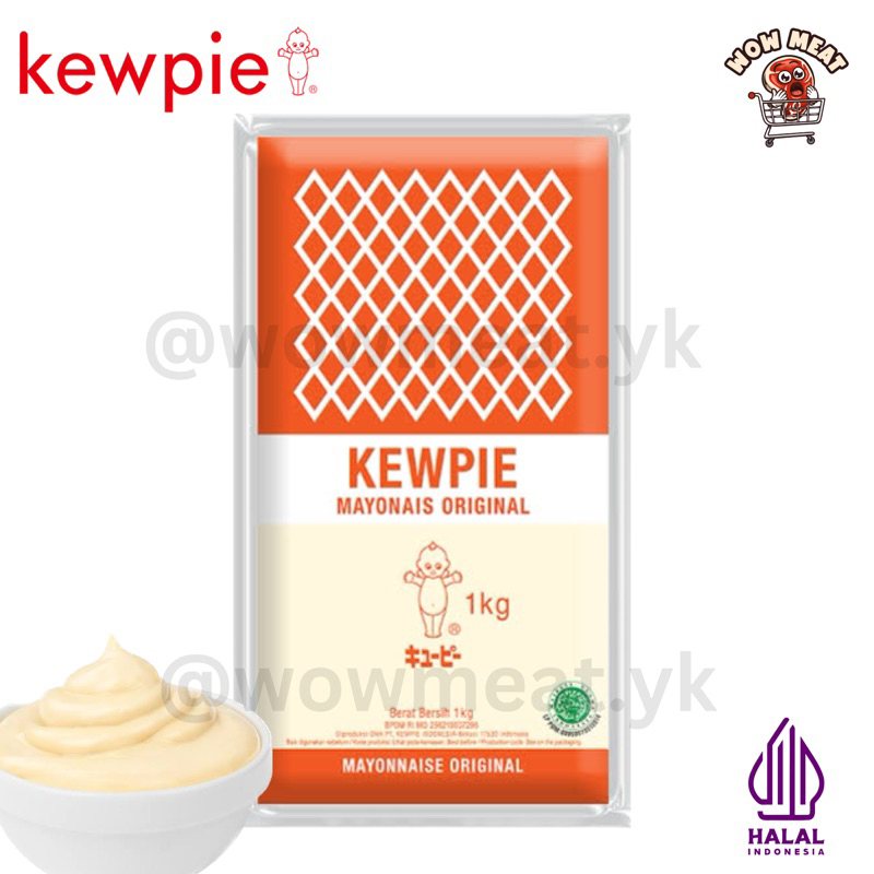 

Kewpie Mayonais Original | Mayonaise | Mayones 1Kg