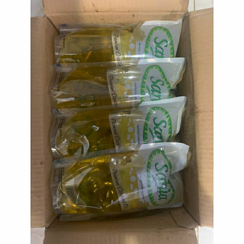 

Minyak Goreng Sania 1 liter pouch Dus isi 12 pcs